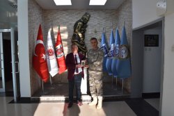 Afyonkarahisar Hava Meydan Komutanı Albay Hasan ERDOĞAN ziyaret