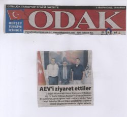 AEV i Ziyaret Ettiler