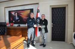 Afyonkarahisar Polis Meslek Eğitim Merkezi Müdürü Üzeyir Taşdeleni Ziyaret