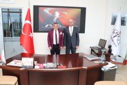 Baro Başkanı Turgay Şahinin Ziyareti