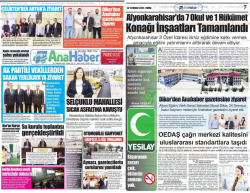 AEV DEN ANAHABER GAZETESİNE ZİYARET