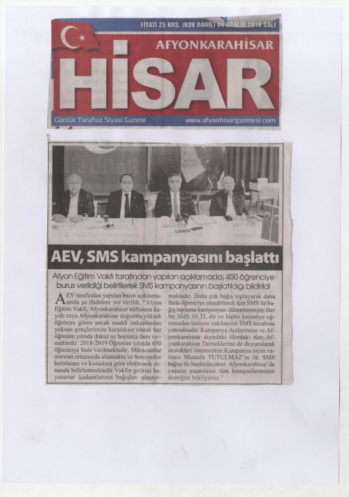 HİSAR GAZETESİ