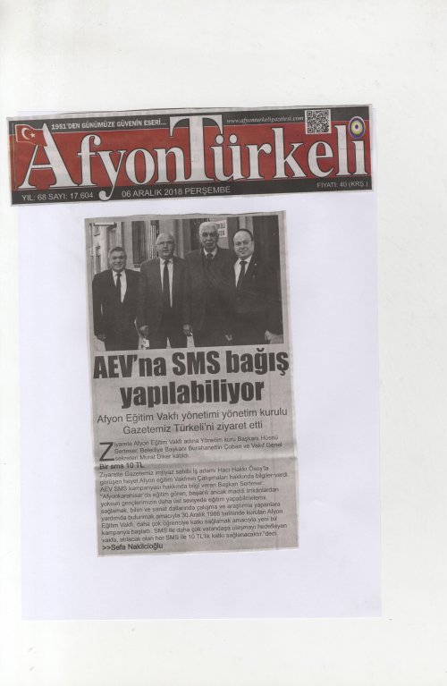 AFYONTÜRKELİ GAZETESİ