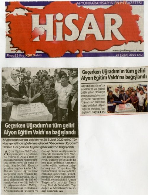 GEÇERKEN UĞRADIM FİLMİ