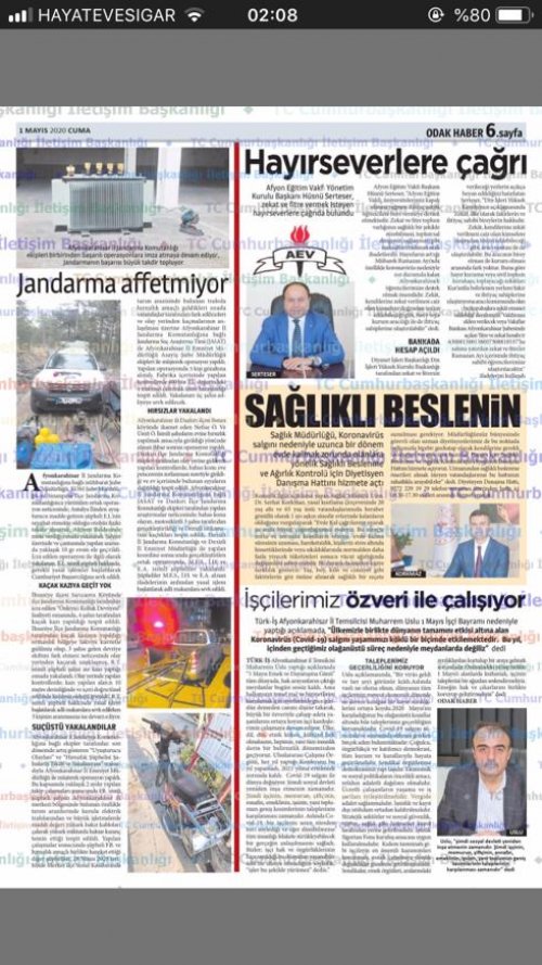 ZEKAT VE FİTRELERİNİZİ AFYON EĞİTİM VAKFI’NA BAĞIŞLAYABİLİRSİNİZ